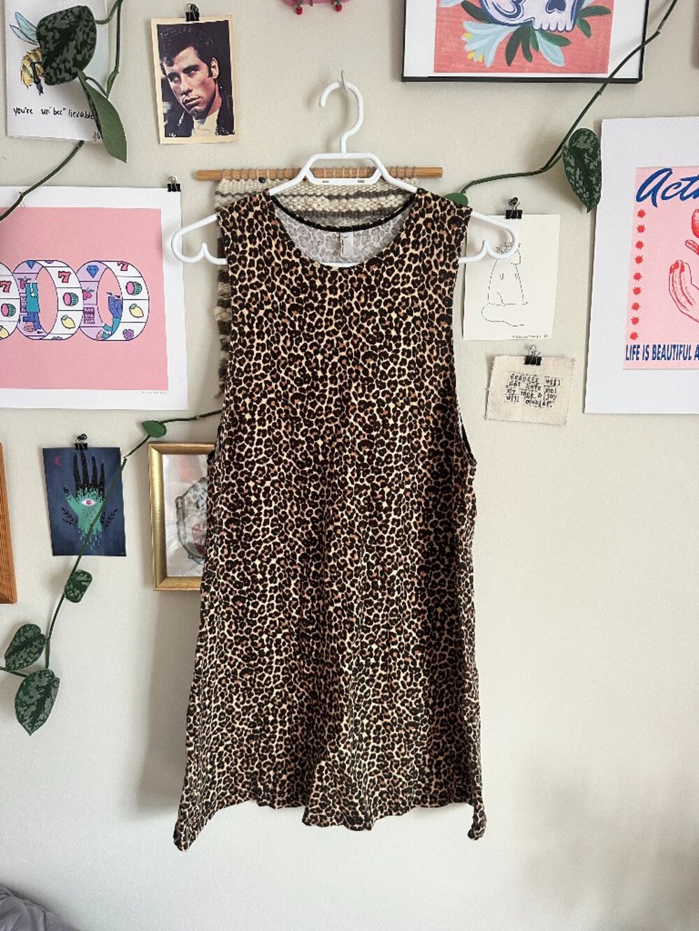 Vintage American Apparel mini tank dress